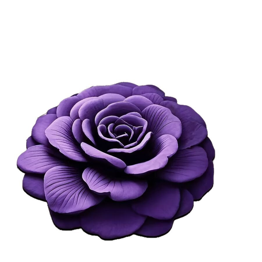 3d stereoscopic flower diatom mud floor mat, household water-absorbing quick-drying bathroom anti-slip mat, easy-to-maintain foot mat