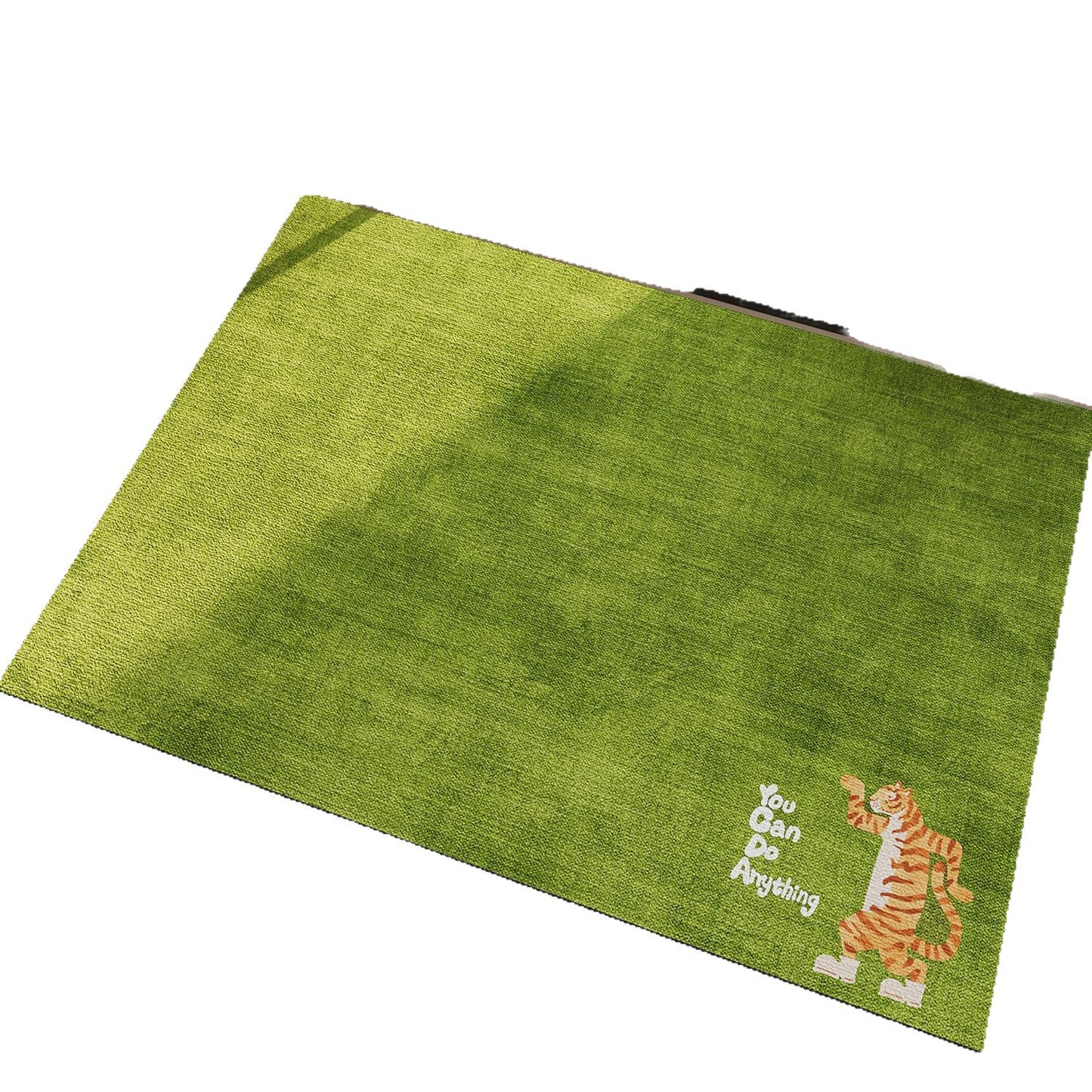 Bathroom floor mat, household water-absorbing quick-drying anti-slip foot mat, fresh and clean grass, toilet diatom mud floor mat
