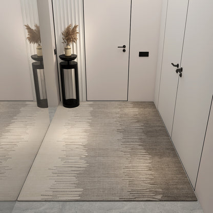 Light luxury entrance door floor mat, dust-rubbing crystal velvet floor mat, high-end home feel, easy to maintain floor mat, cool and dirt-resistant floor mat
